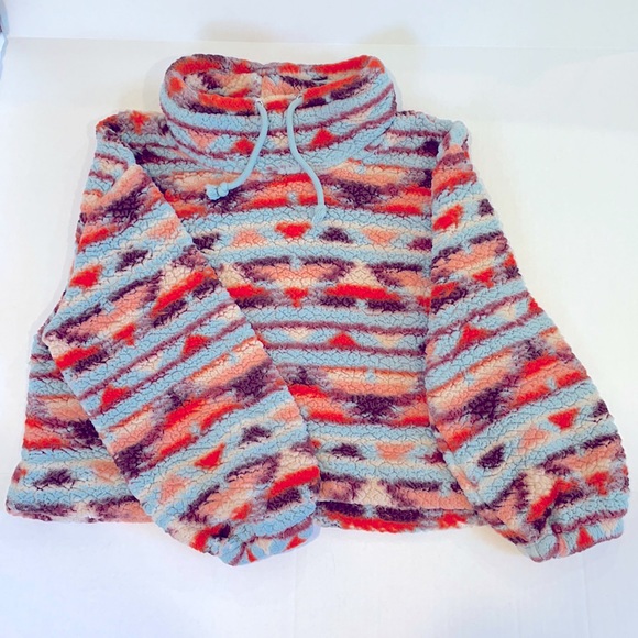 Sherpa sweatshirt southwestern style